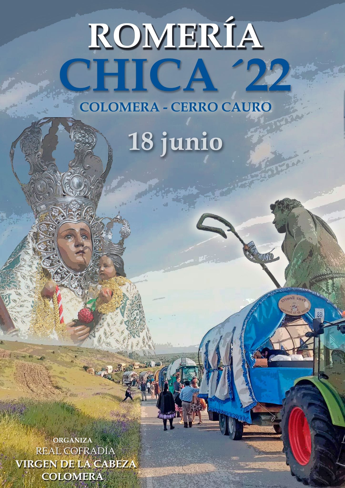 Romería en honor de la Virgen de la Cabeza 2022 Colomera